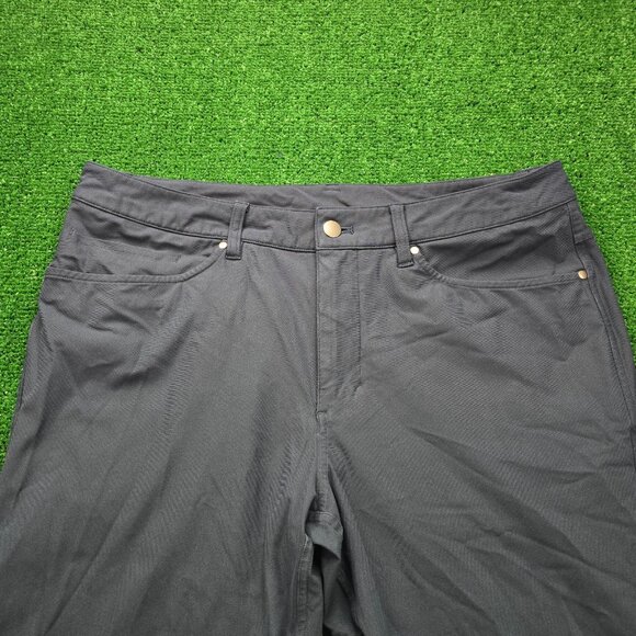 Lululemon Pants Mens 34x32 Navy Blue Straight Stretch Golf Performance Preppy - Picture 3 of 9
